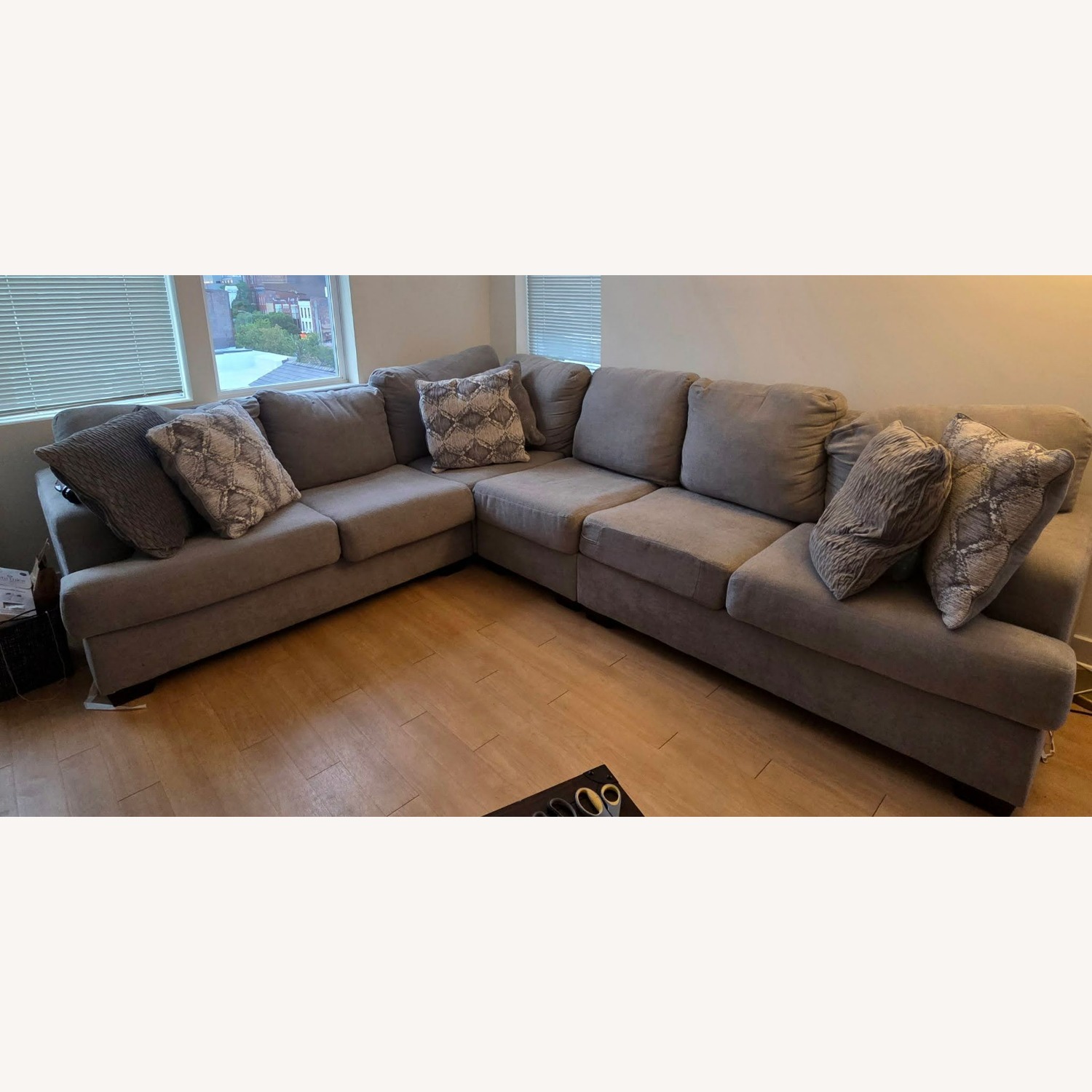 Ashley Furniture Dark Gray 3+ Piece Sectional - image-1