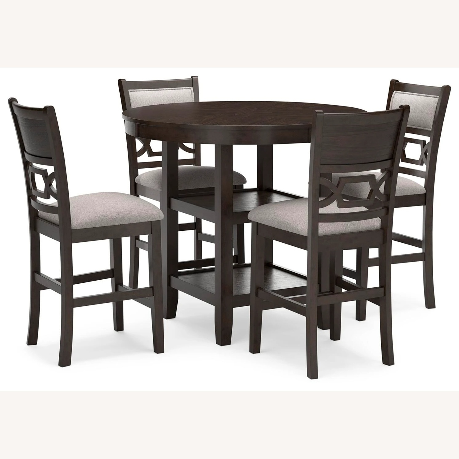 Langwest Counter Height Dining Table and 4 Bar Stools - image-5