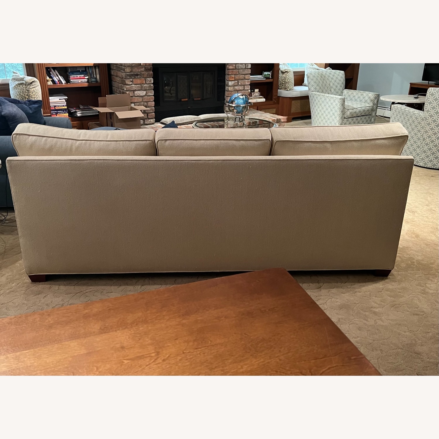 Natural Fabric 3 Piece Section - image-3
