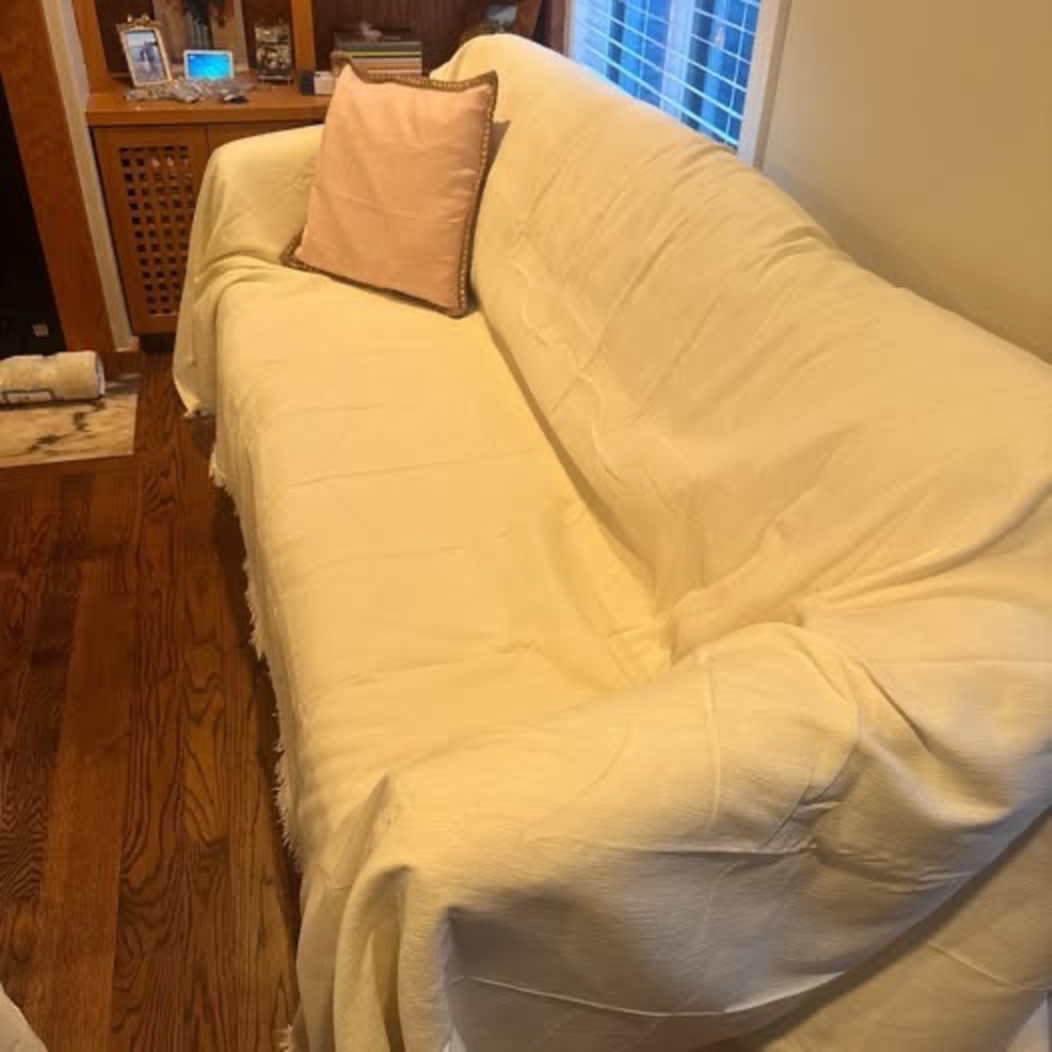 Everly Gray Couch 98" Wide, 3 Seater - image-4