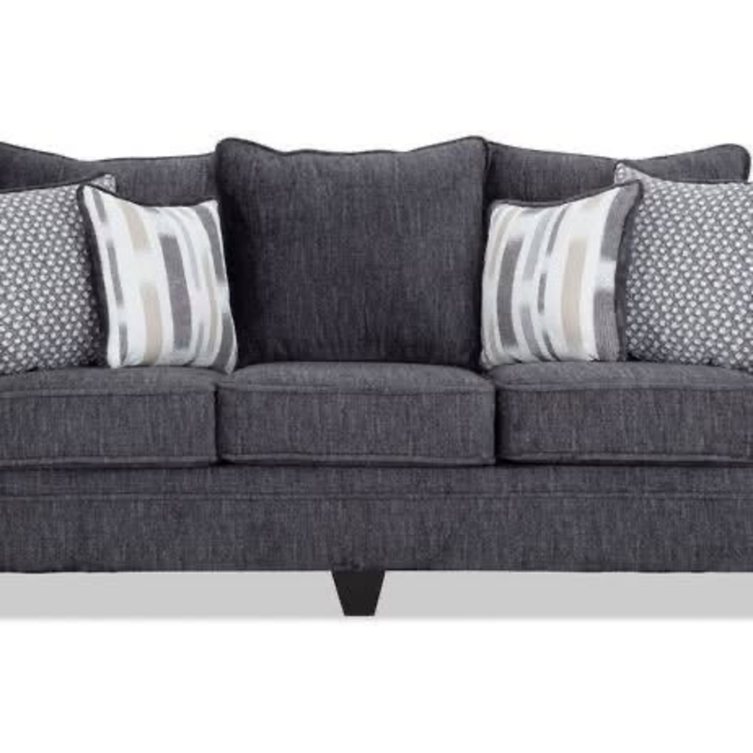 Everly Gray Couch 98" Wide, 3 Seater - image-1