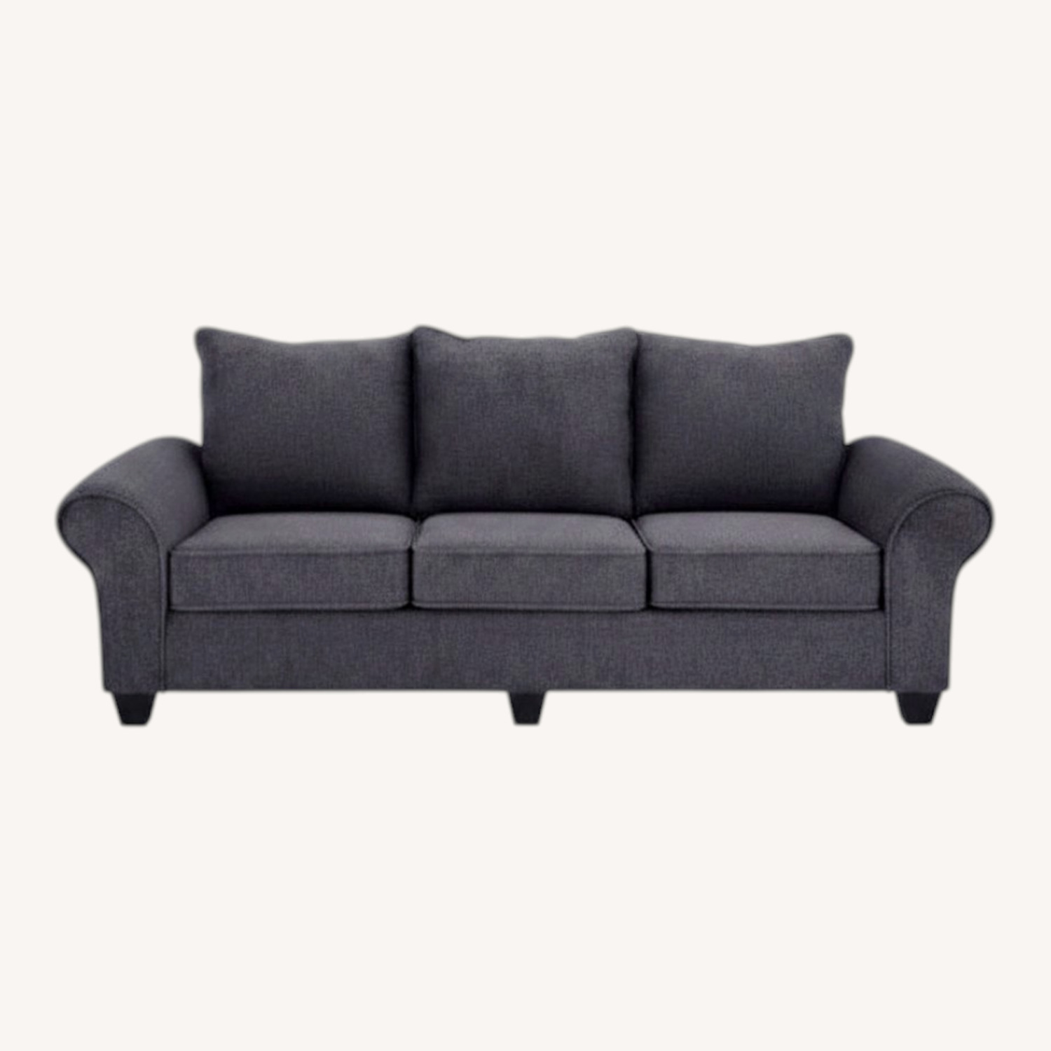 Everly Gray Couch 98" Wide, 3 Seater - image-0