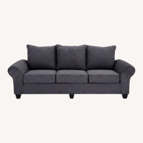 Used Everly Gray Couch 98" Wide, 3 Seater for sale on AptDeco