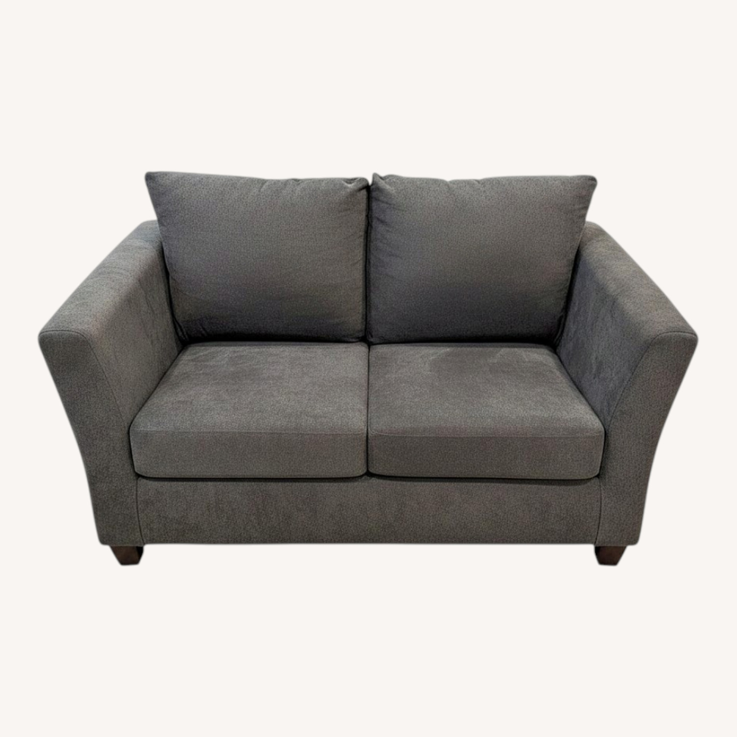 Bob's Discount Furniture Dark Gray 2 Seater Sofa - image-0