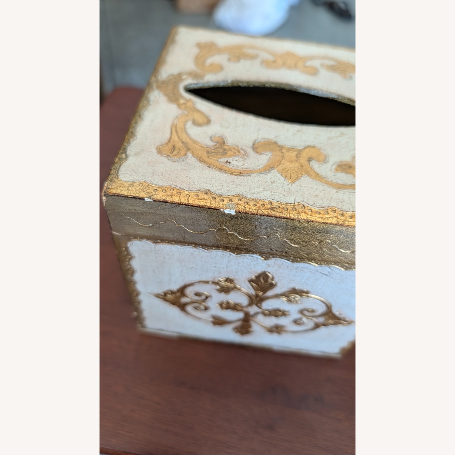 Horchow Baroque Tissue Box - image-3