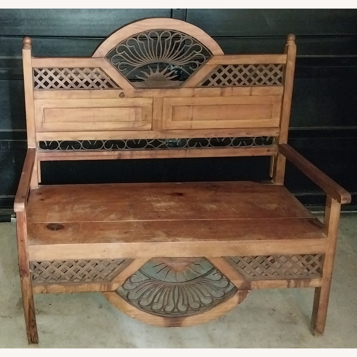 Vintage/Antique Finds Wood Patio Furniture - image-1