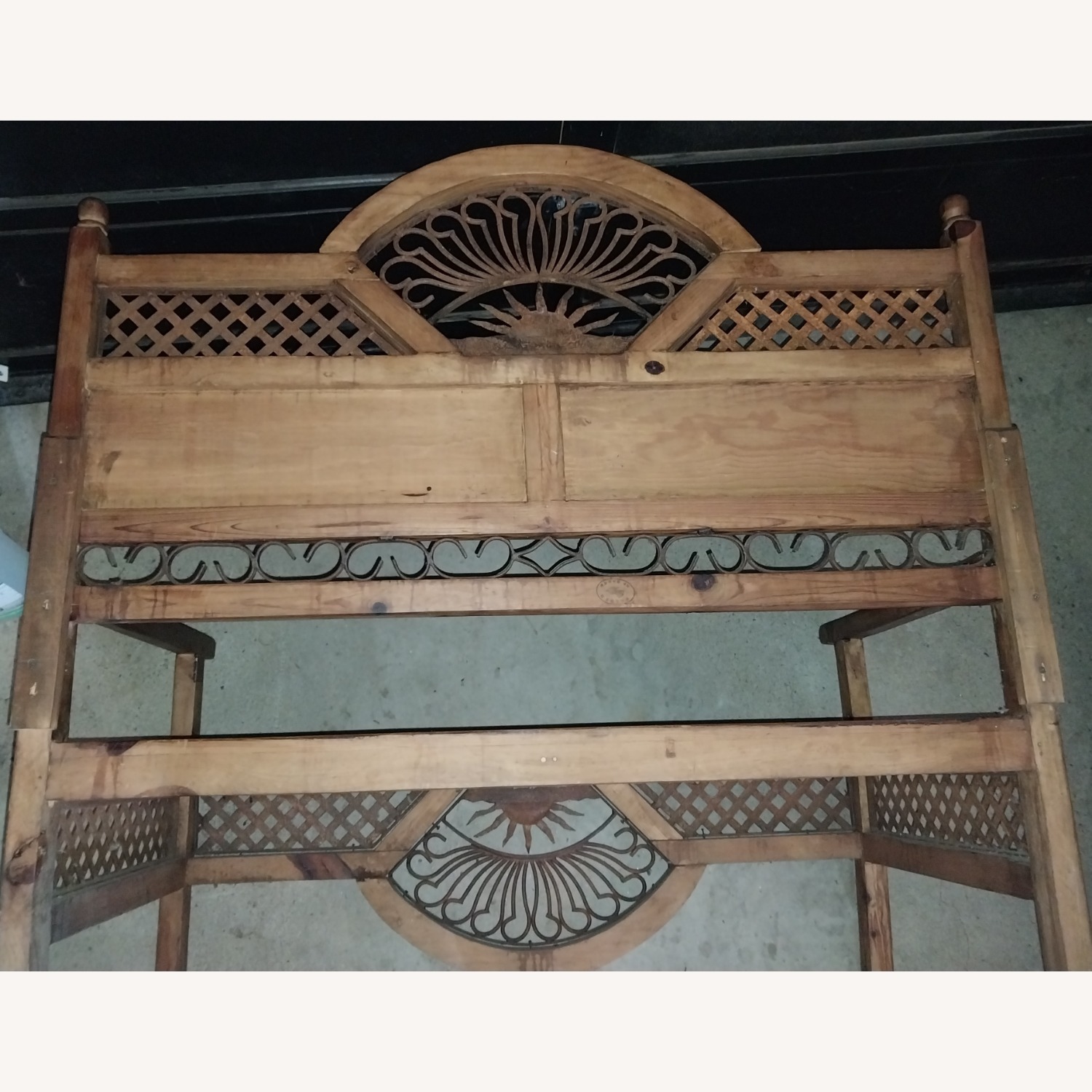 Vintage/Antique Finds Wood Patio Furniture - image-4