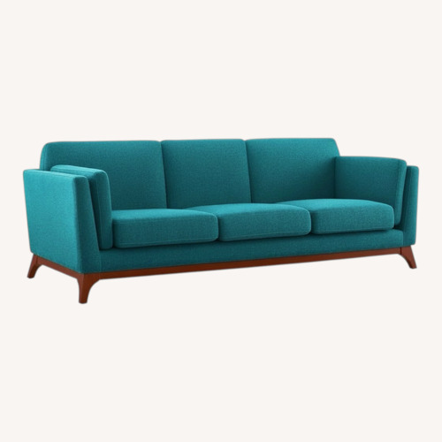 Used Article Ceni 83" Lagoon Blue Sofa for sale on AptDeco