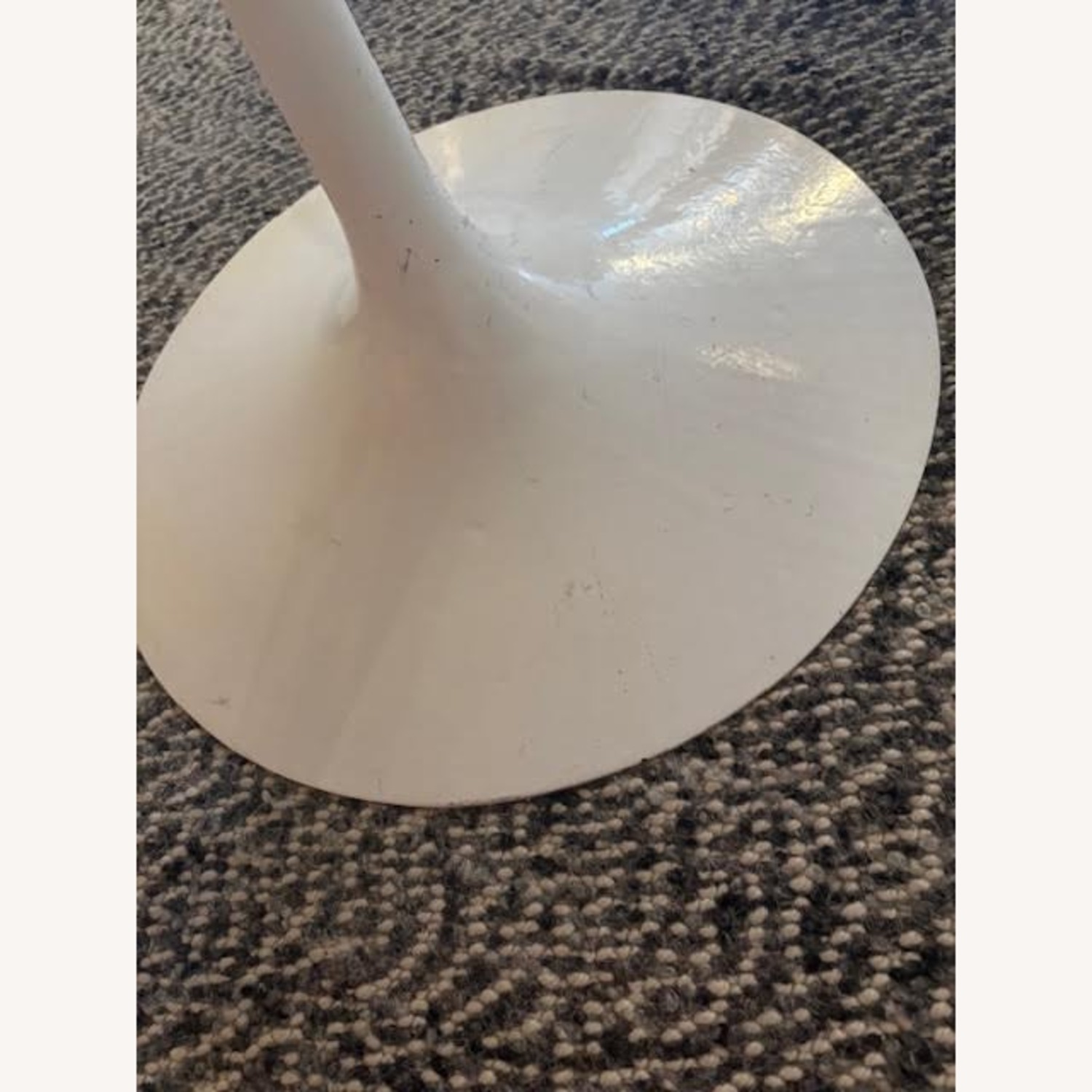 Knoll Saarinen White Marble Tulip Dining Table - image-10