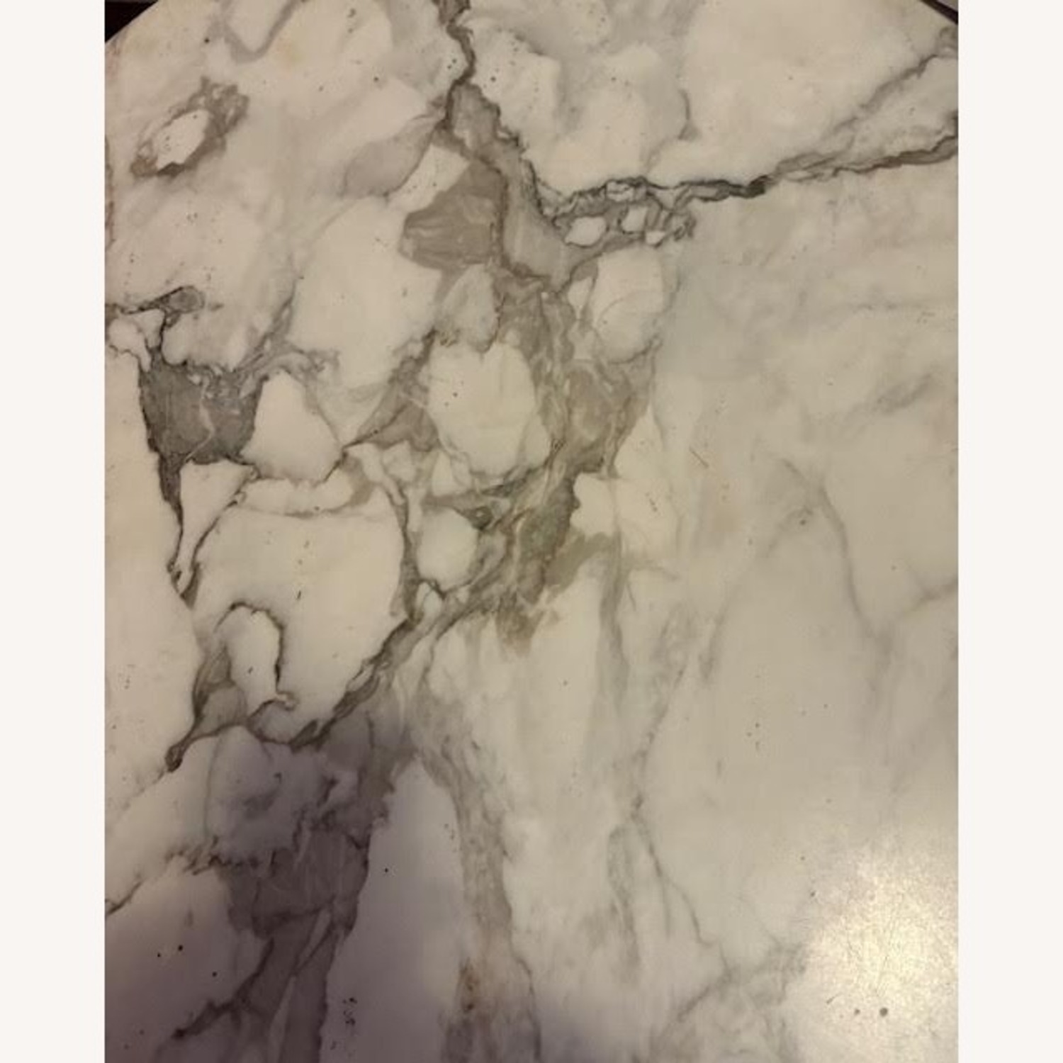 Knoll Saarinen White Marble Tulip Dining Table - image-11