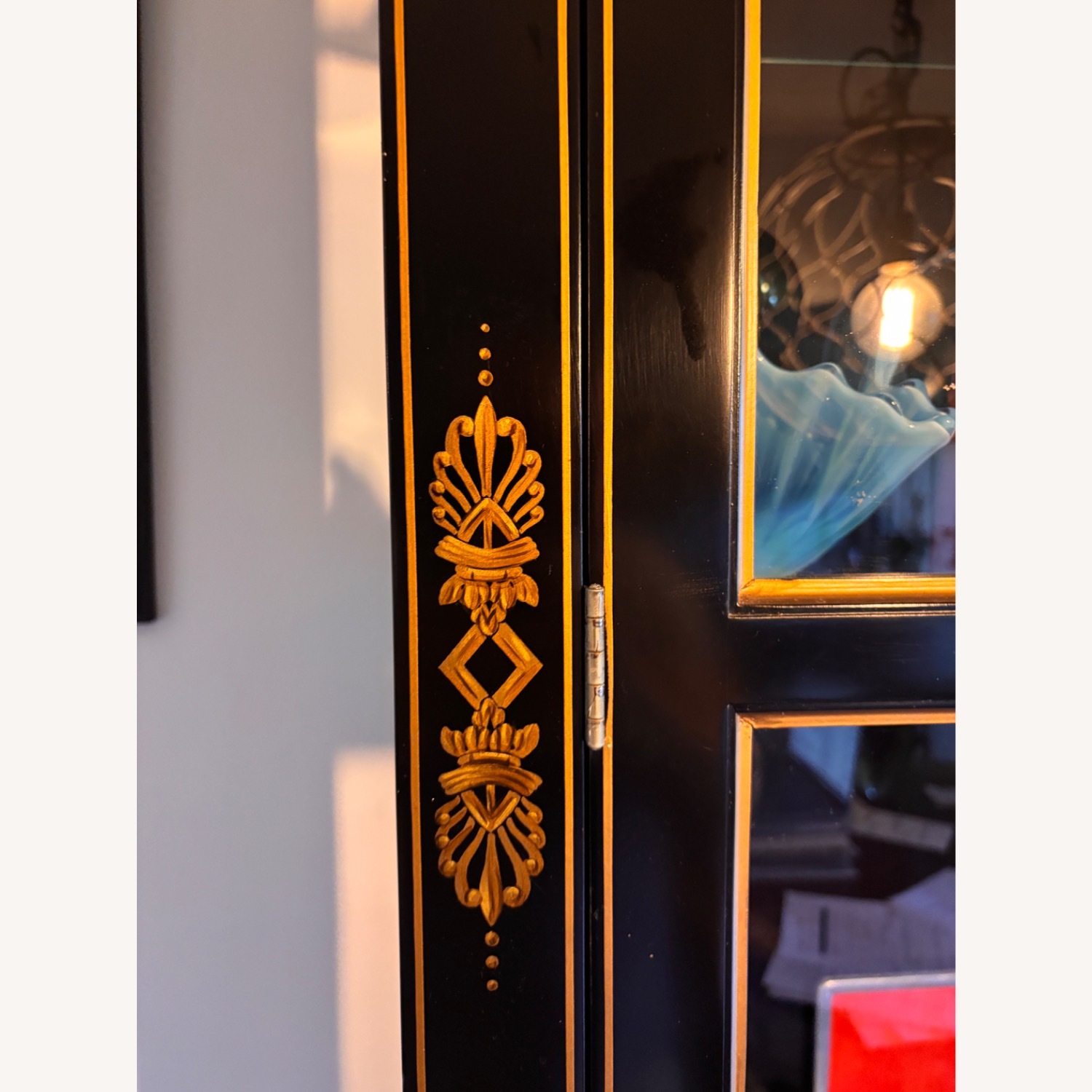 Kindel Furniture Black Wood Wall Unit - image-12