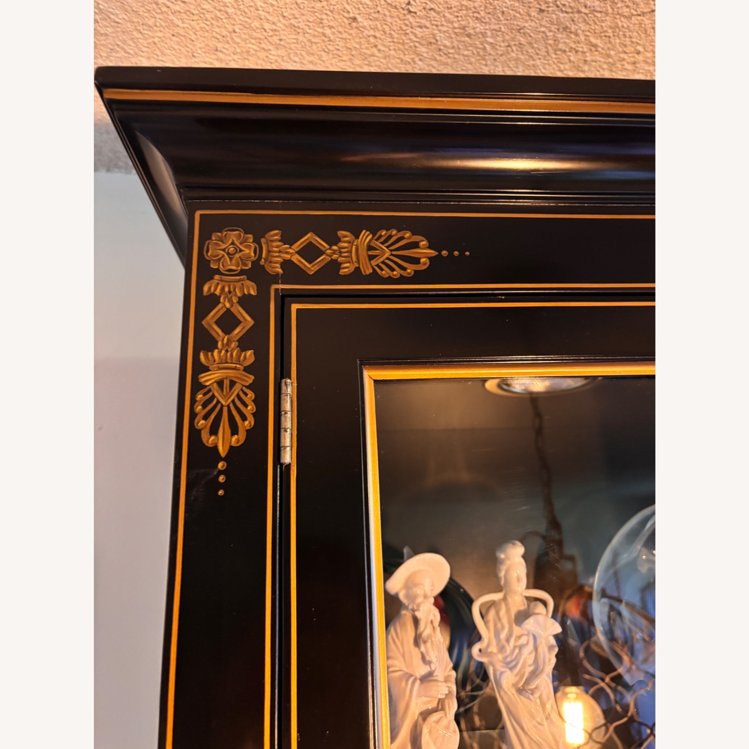Kindel Furniture Black Wood Wall Unit - image-9