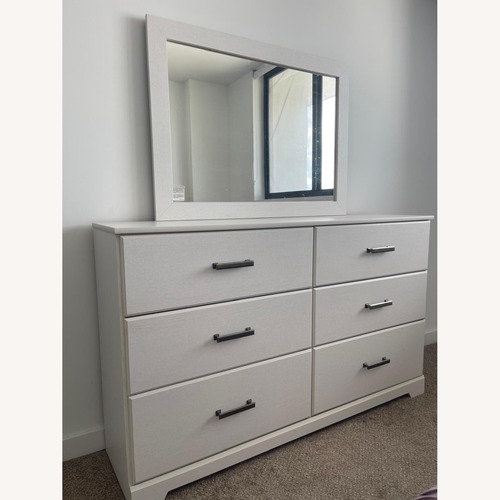 Used Ashley Furniture Stelsie White Dresser for sale on AptDeco