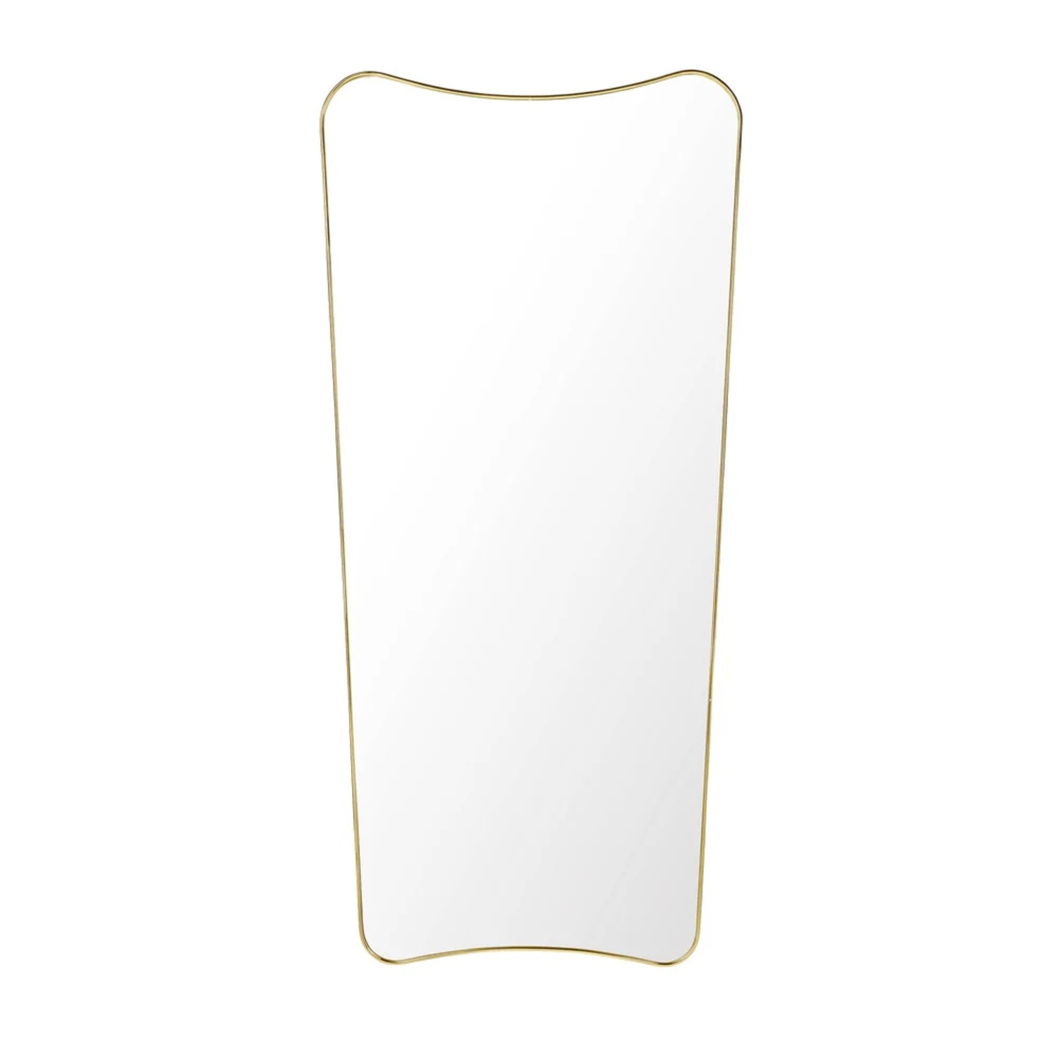 Gubi Gold Mirrored Glass Wall Mirror - image-4