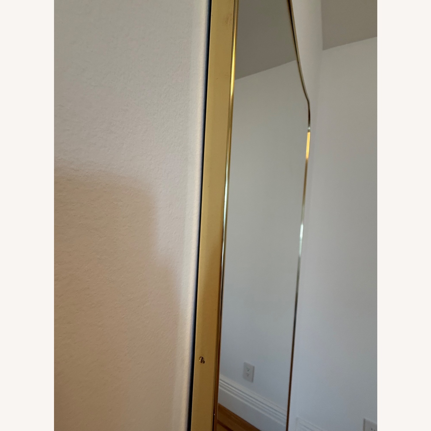 Gubi Gold Mirrored Glass Wall Mirror - image-3