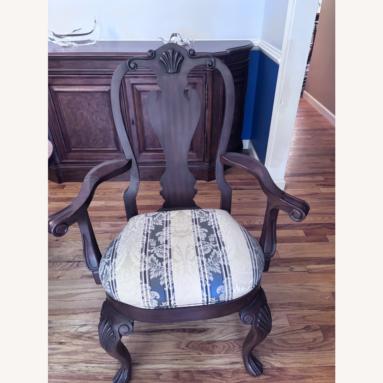 Ethan AllenCustom Upholstered Dining Chairs - image-3