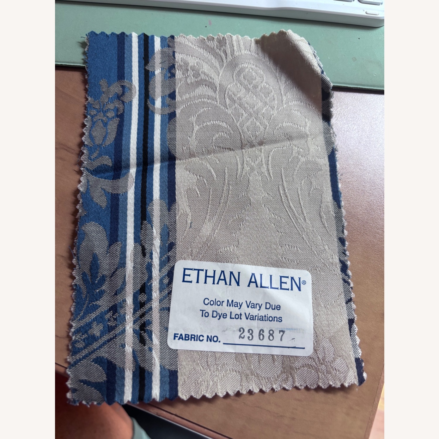 Ethan AllenCustom Upholstered Dining Chairs - image-5