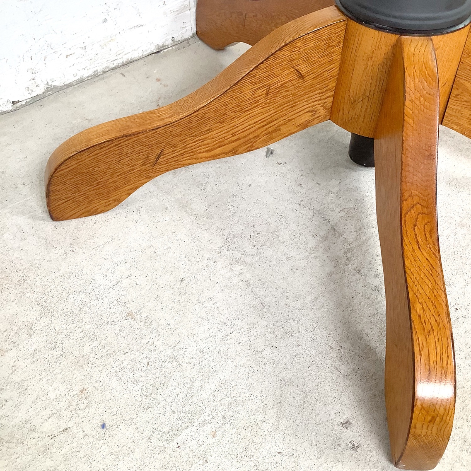 Vintage Scandinavian Modern Teak Swivel Desk Chair - image-15