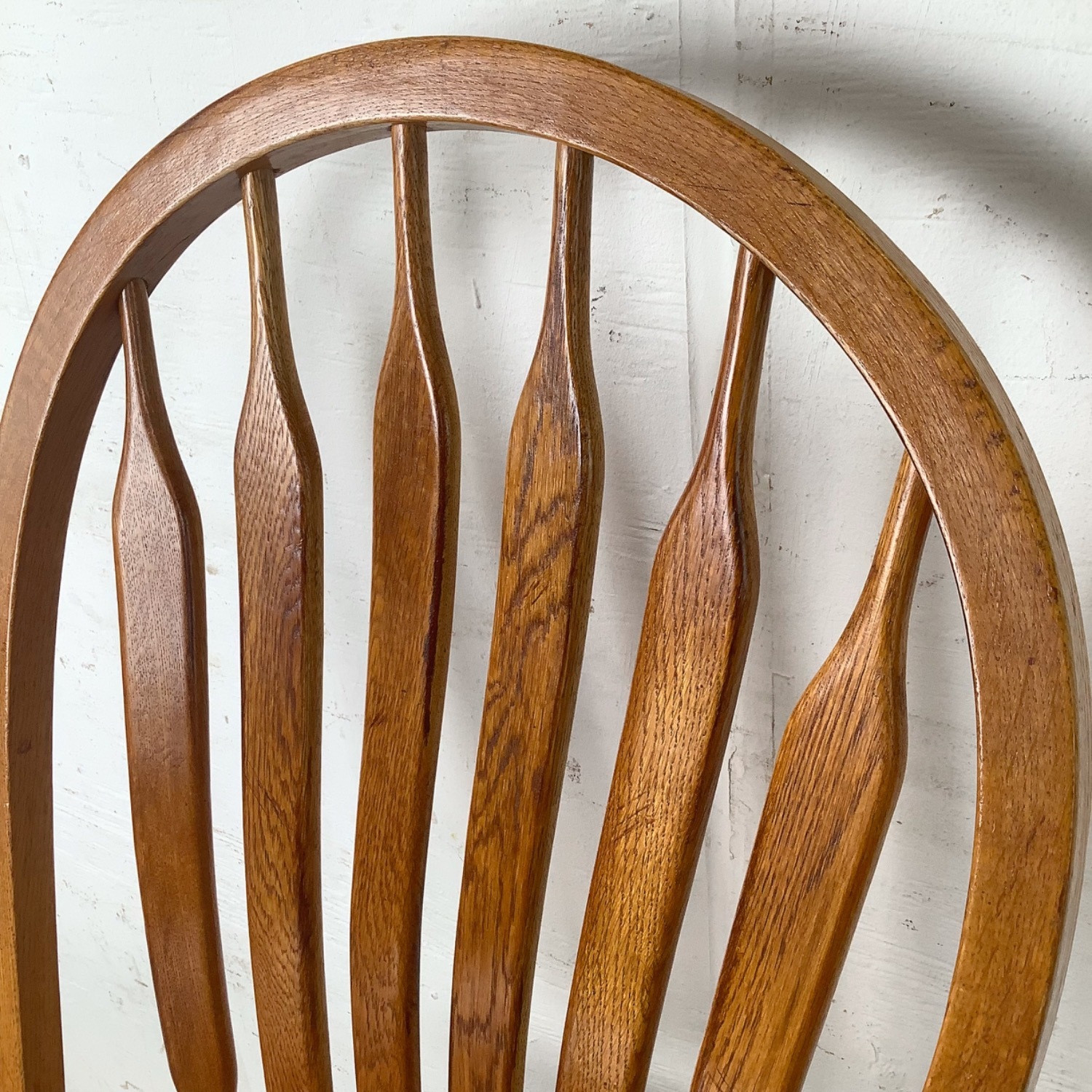 Vintage Scandinavian Modern Teak Swivel Desk Chair - image-6