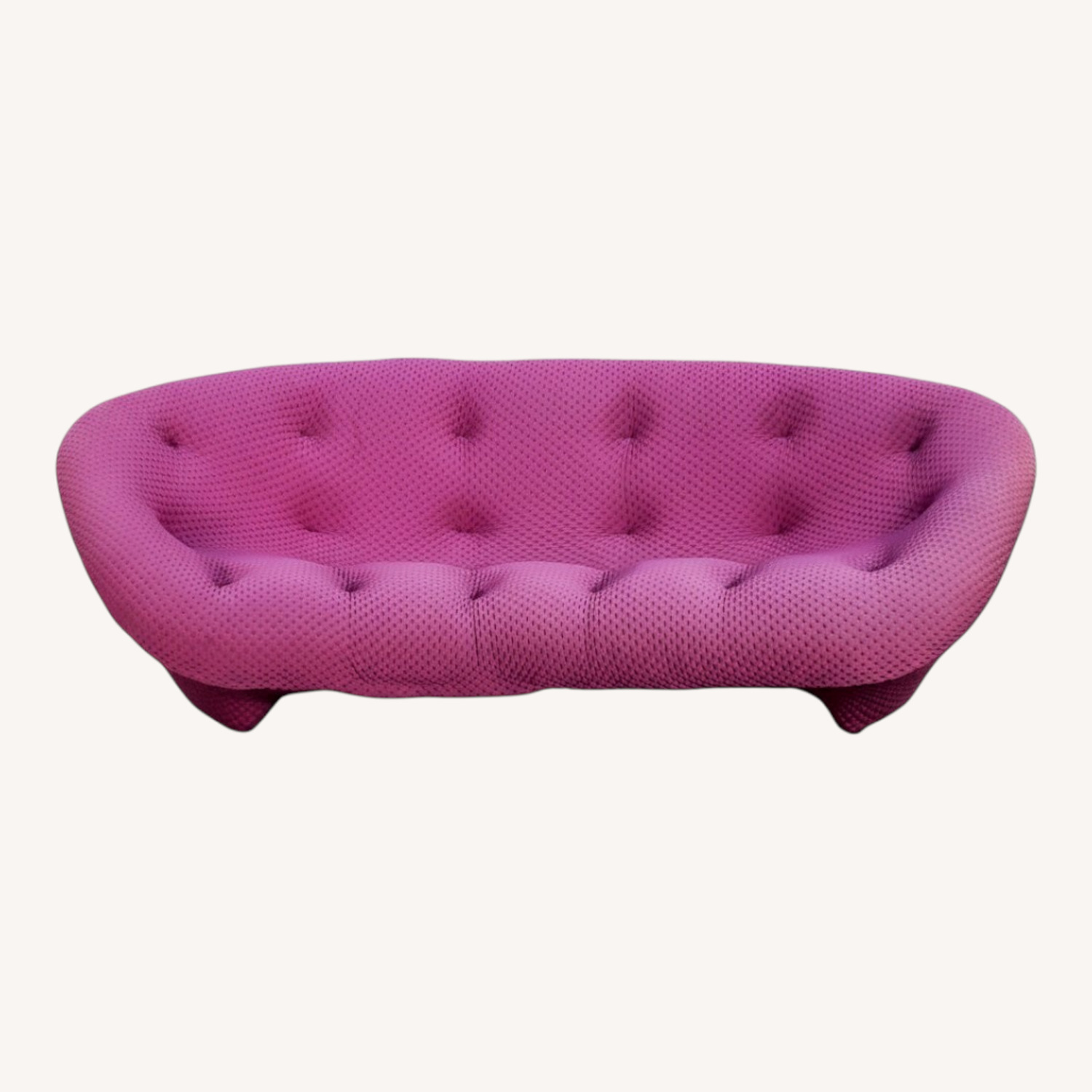 Ligne Roset Purple Fabric 3+ Seater Sofa - image-0
