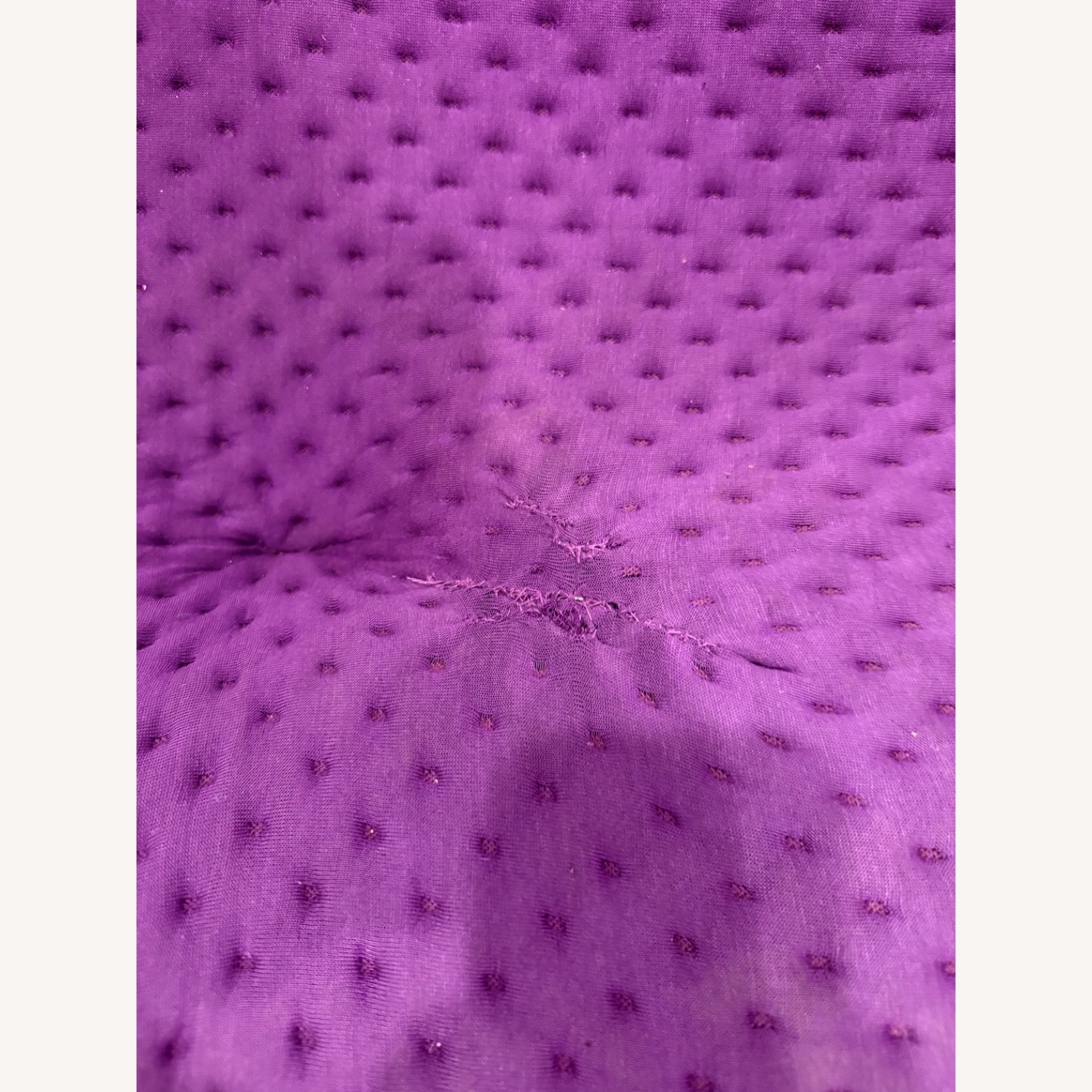 Ligne Roset Purple Fabric 3+ Seater Sofa - image-4