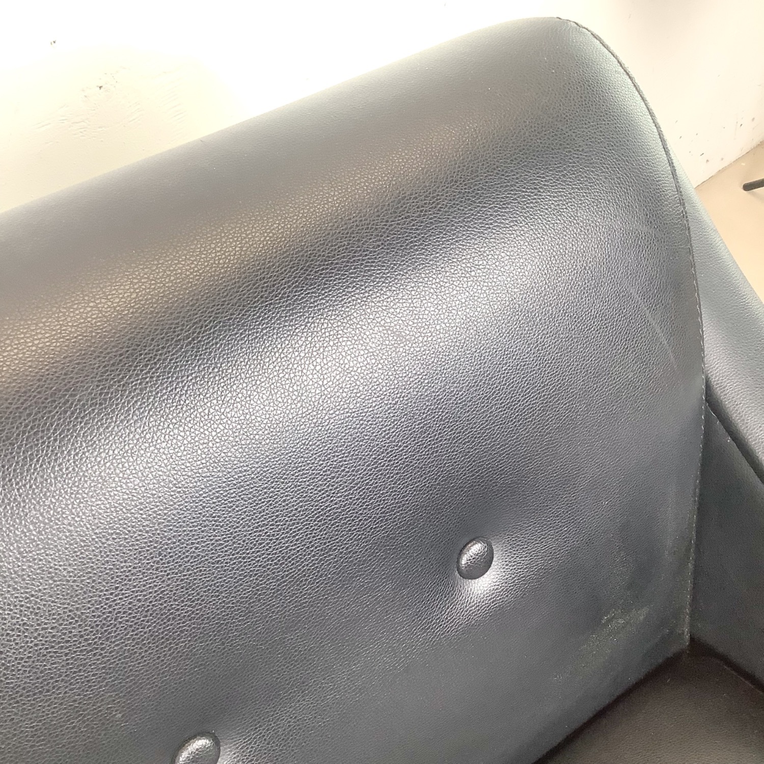 Pair Black Leather Armchairs after Gio Ponti - image-13