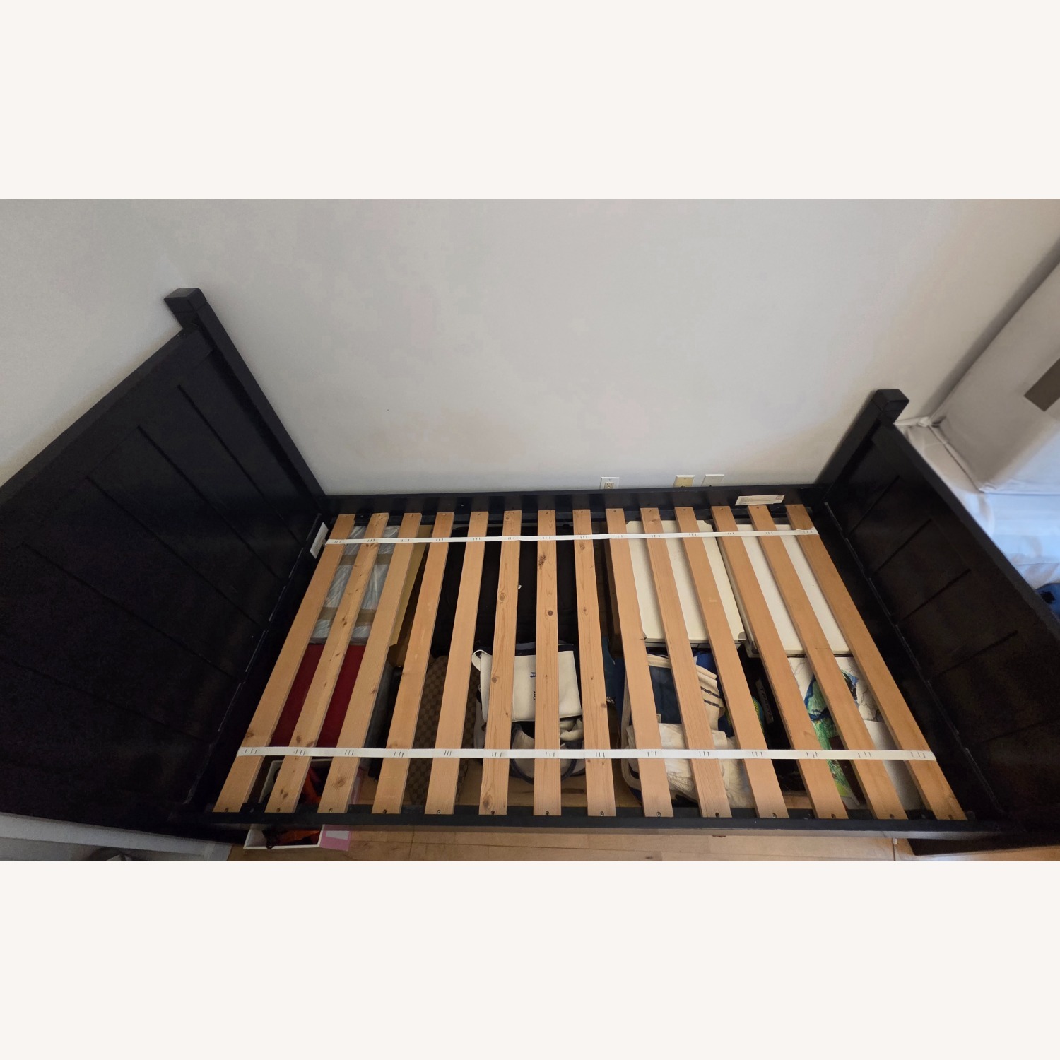Pottery Barn Kids Camp Blue Wood Twin Bed - image-2