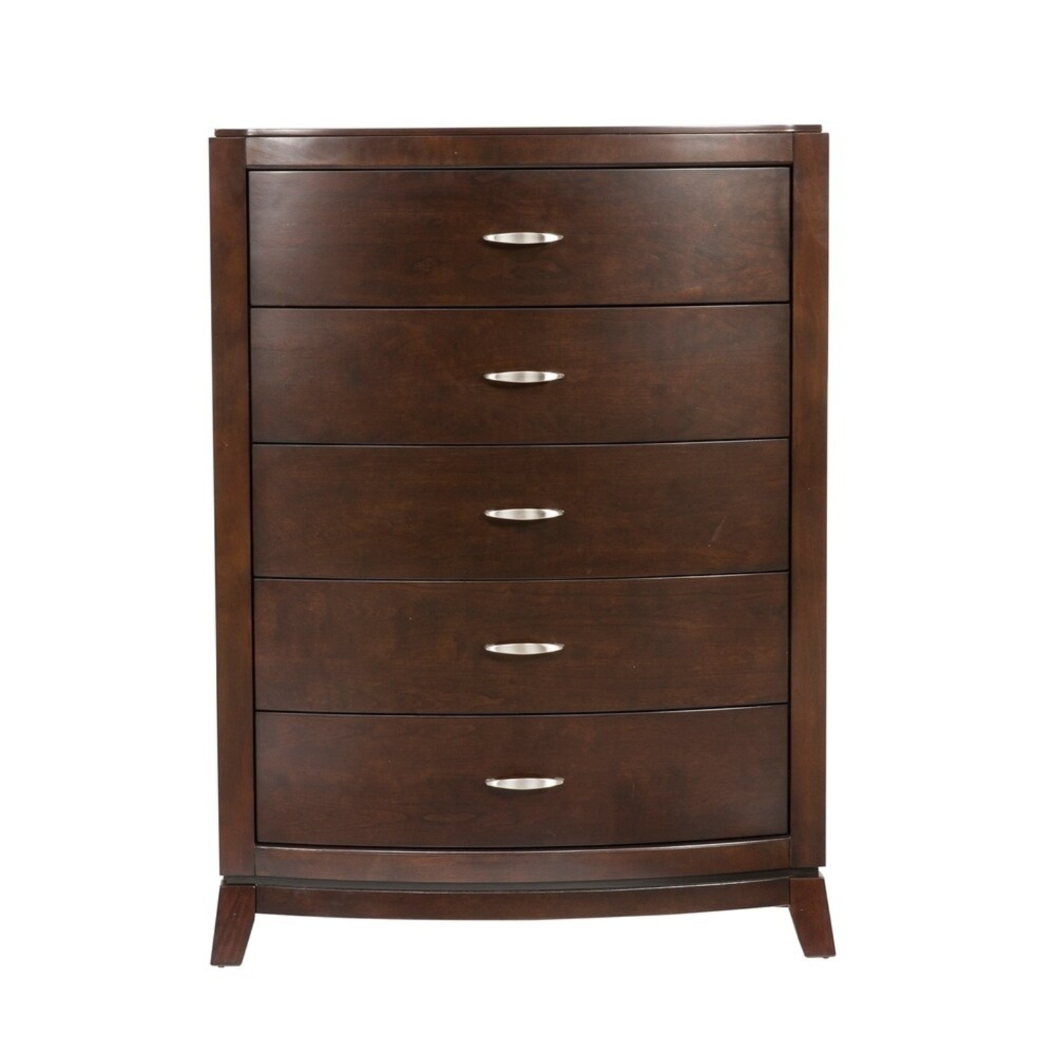 Dark Brown Wood Dresser - image-6