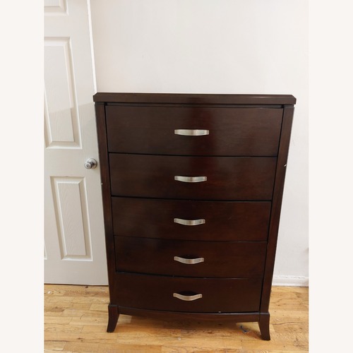 Used Dark Brown Wood Dresser for sale on AptDeco