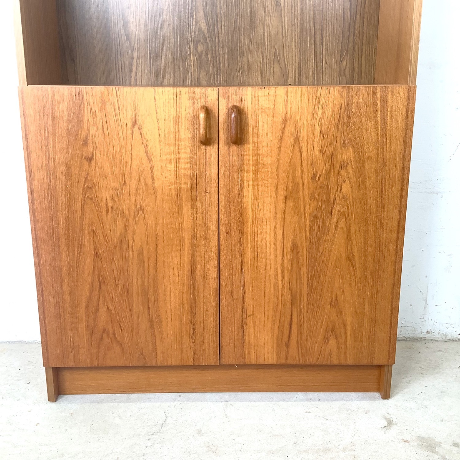 Scandinavian Modern Teak Bookcase Cabinet - image-11