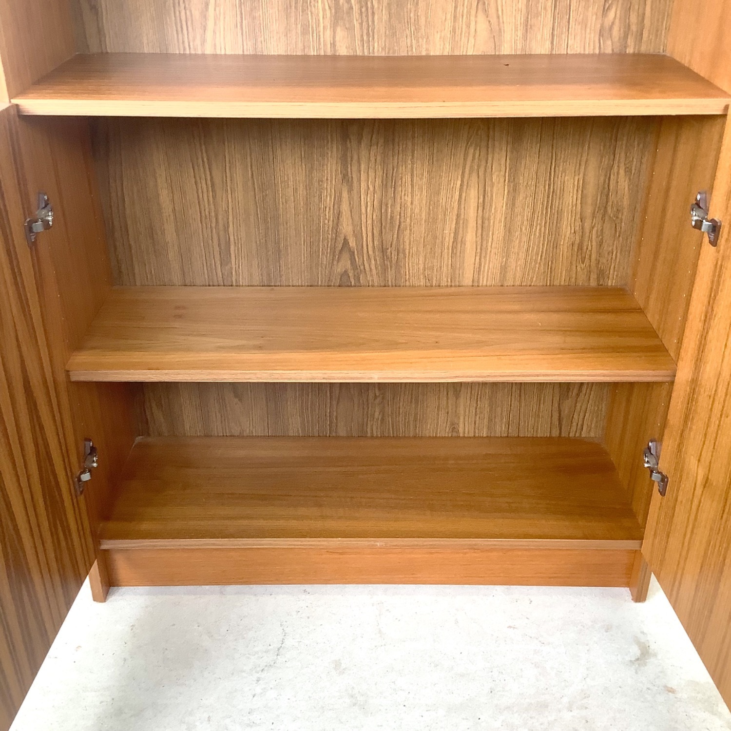 Scandinavian Modern Teak Bookcase Cabinet - image-18