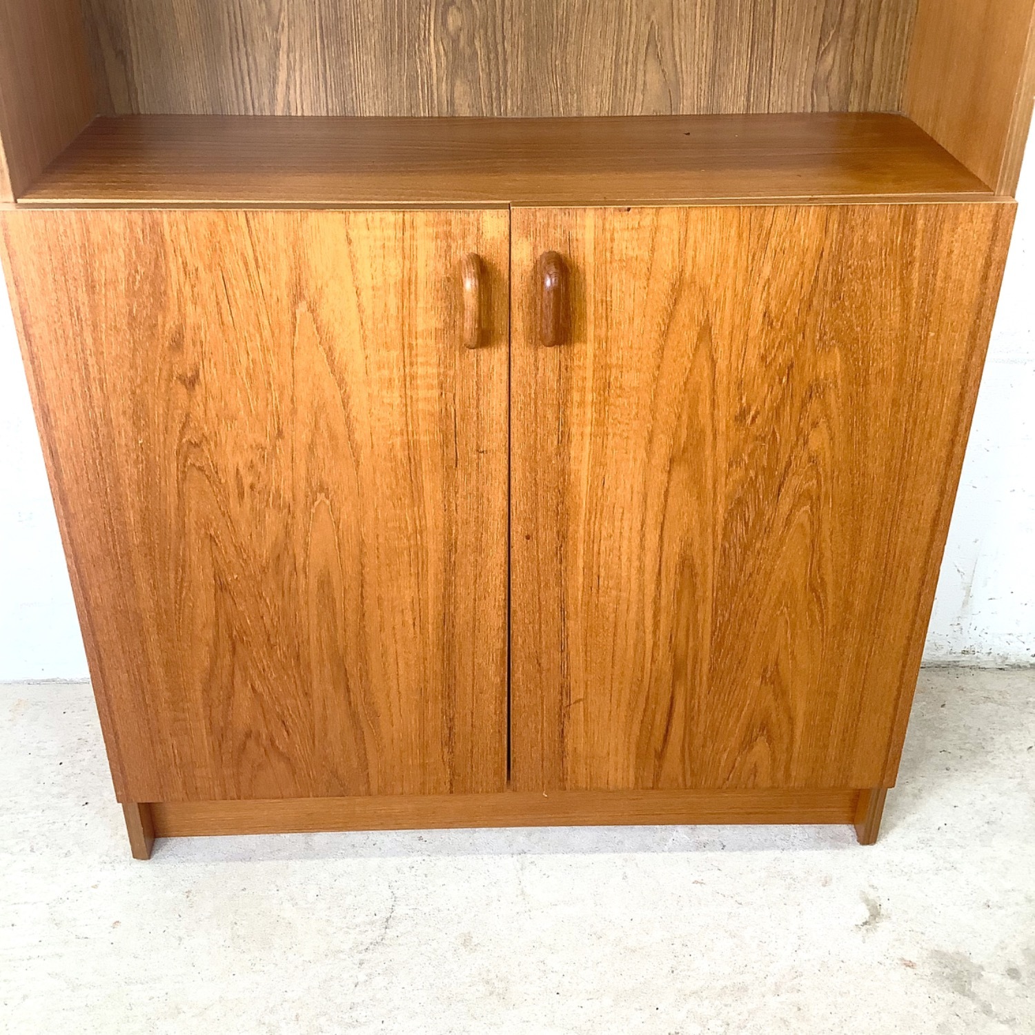 Scandinavian Modern Teak Bookcase Cabinet - image-14