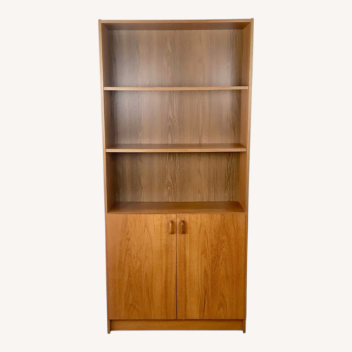 Used Scandinavian Modern Teak Bookcase Cabinet for sale on AptDeco