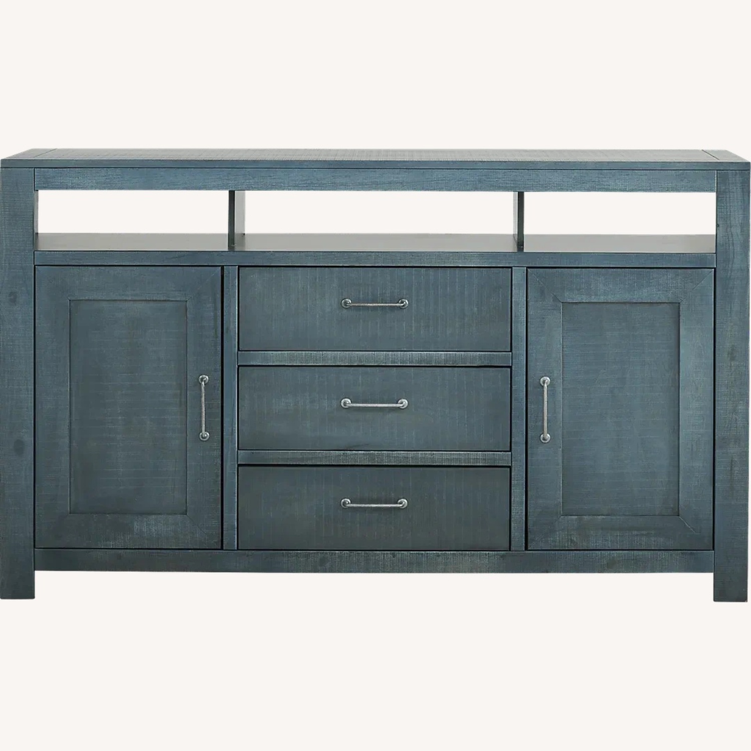 Rooms To Go Abbey Springs Blue Console - image-9