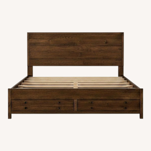 Used Restoration Hardware Printmakers Queen Bed for sale on AptDeco