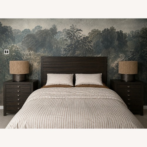Used Restoration Hardware Printmakers Queen Bed for sale on AptDeco