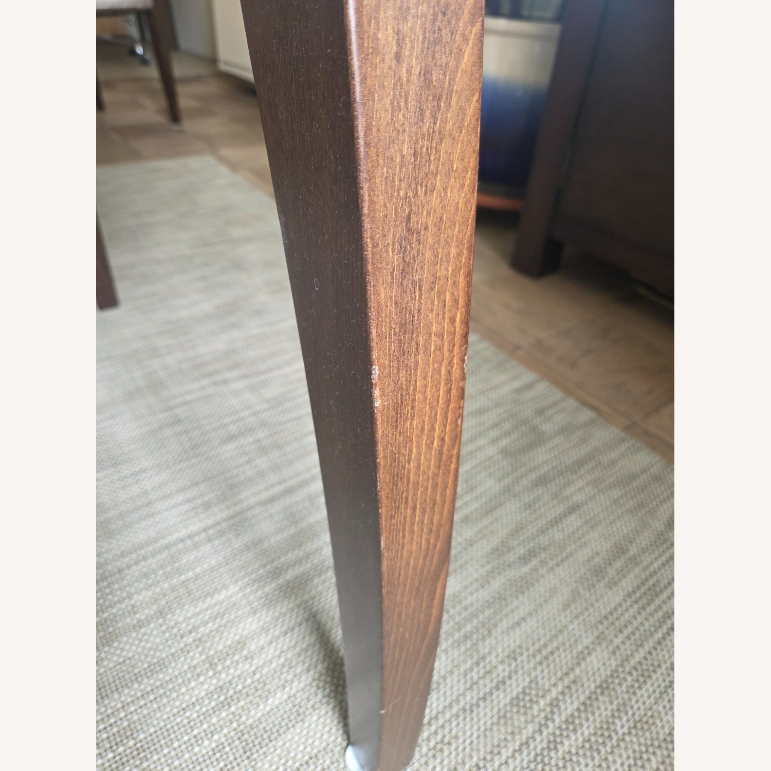 Calligaris Dark Brown Glass Dining Table - image-4
