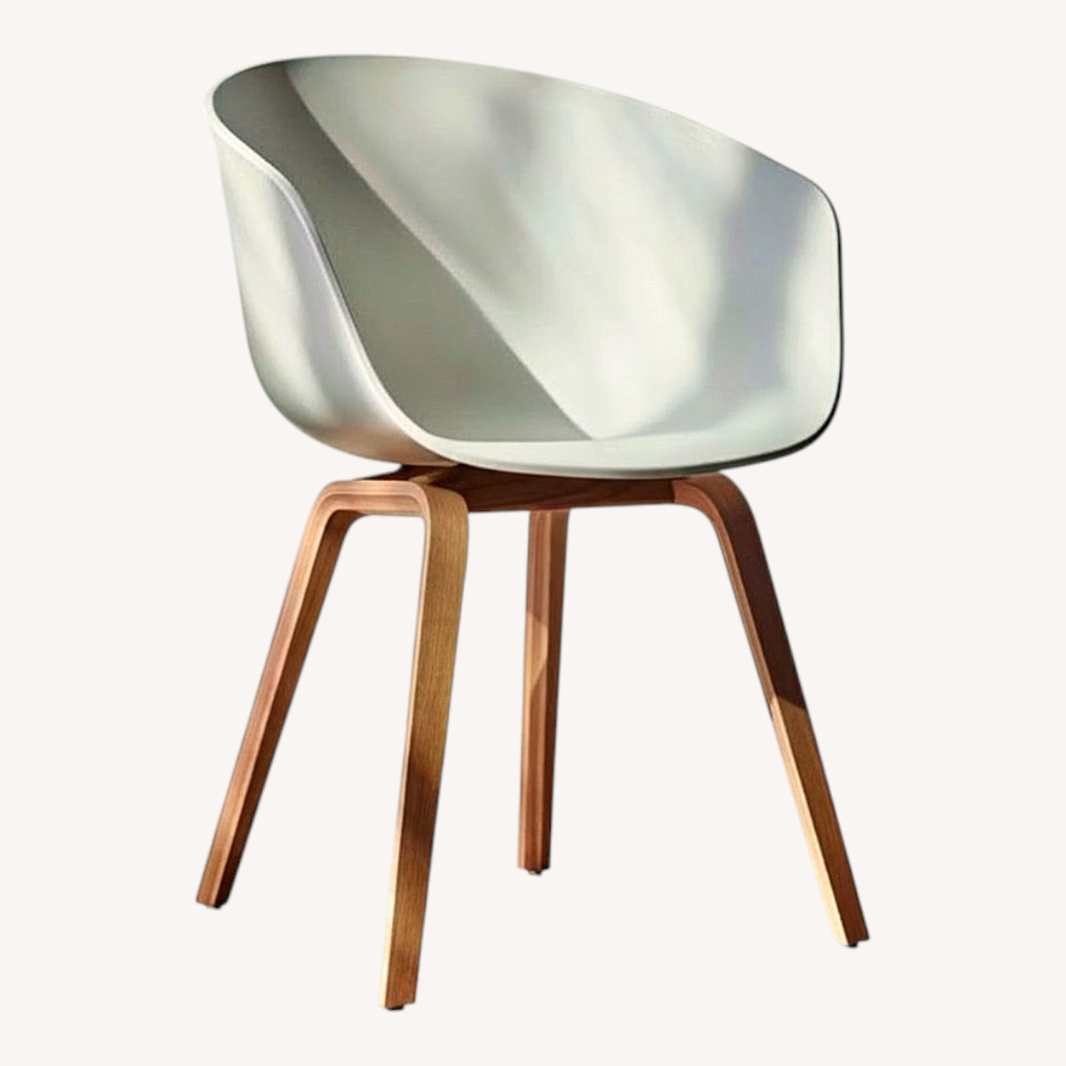 HAY About a Chair 22 White Armchair x 2 - image-0