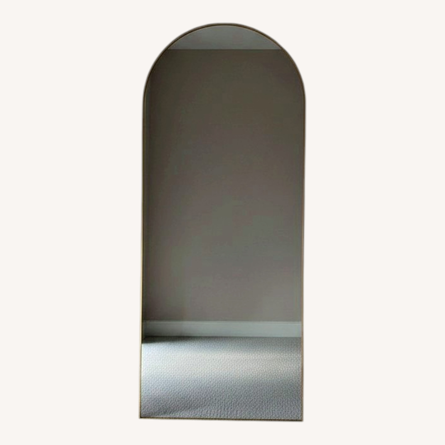 Home Styles Furniture Gold Floor Mirror - image-0