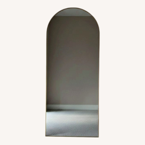 Used Home Styles Furniture Gold Floor Mirror for sale on AptDeco