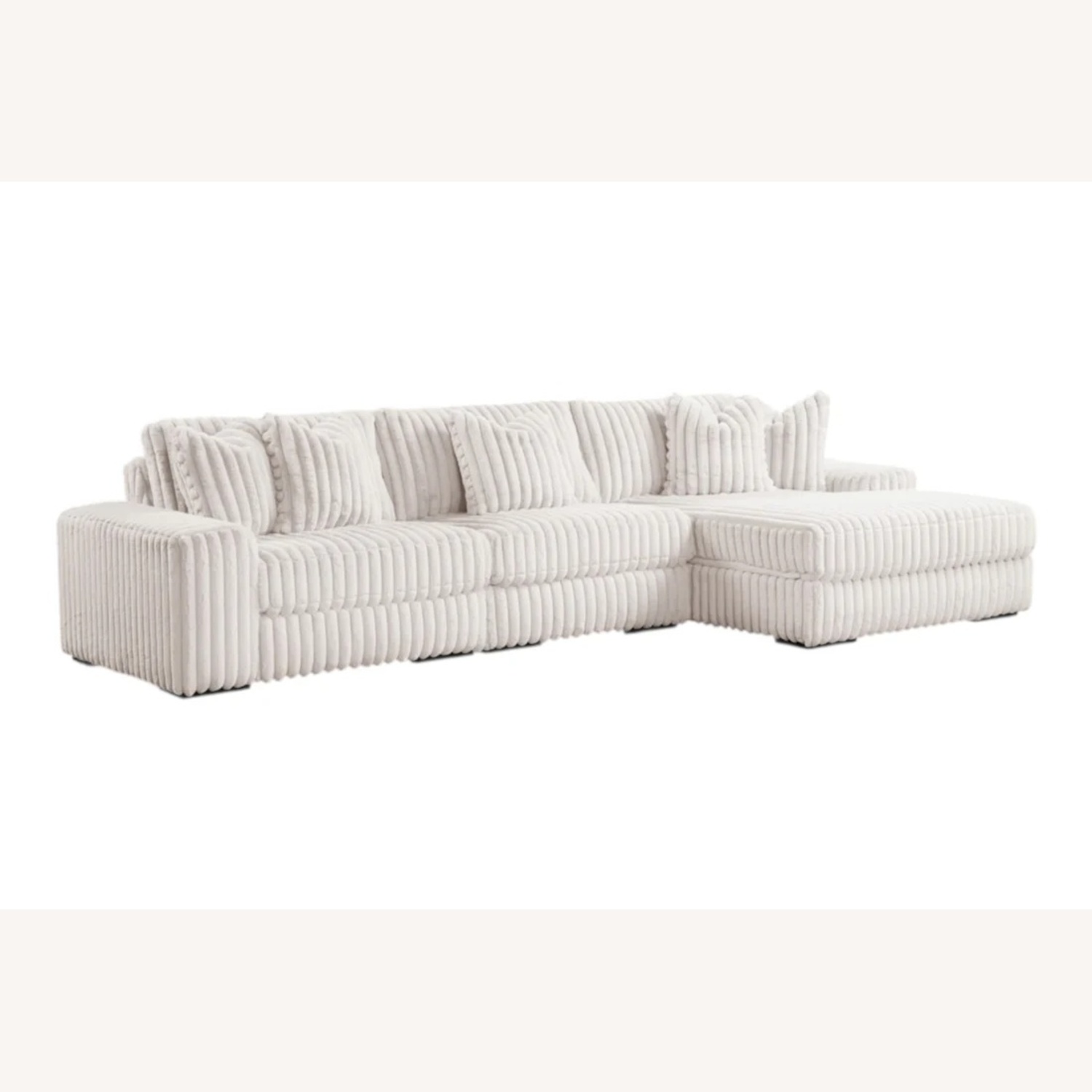 Cream Sectional - image-5