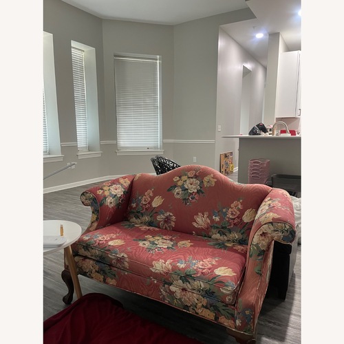 Used Ethan Allen Vintage Rose Sofa for sale on AptDeco