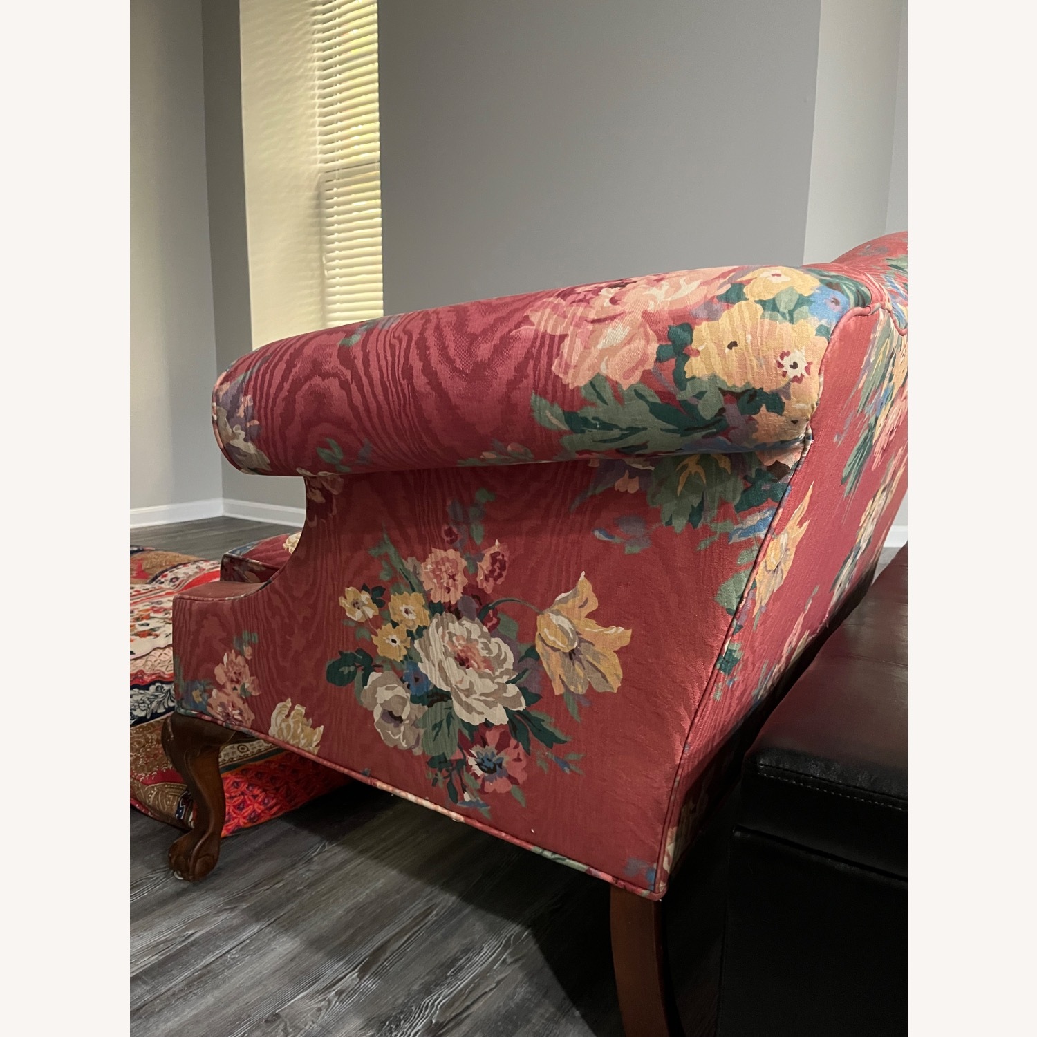 Ethan Allen Vintage Rose Sofa - image-3