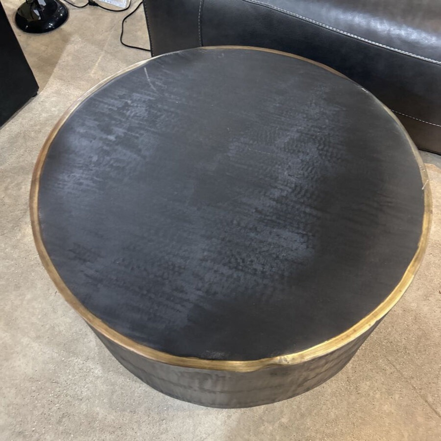 Tundra Round Steel Coffee Table - image-2