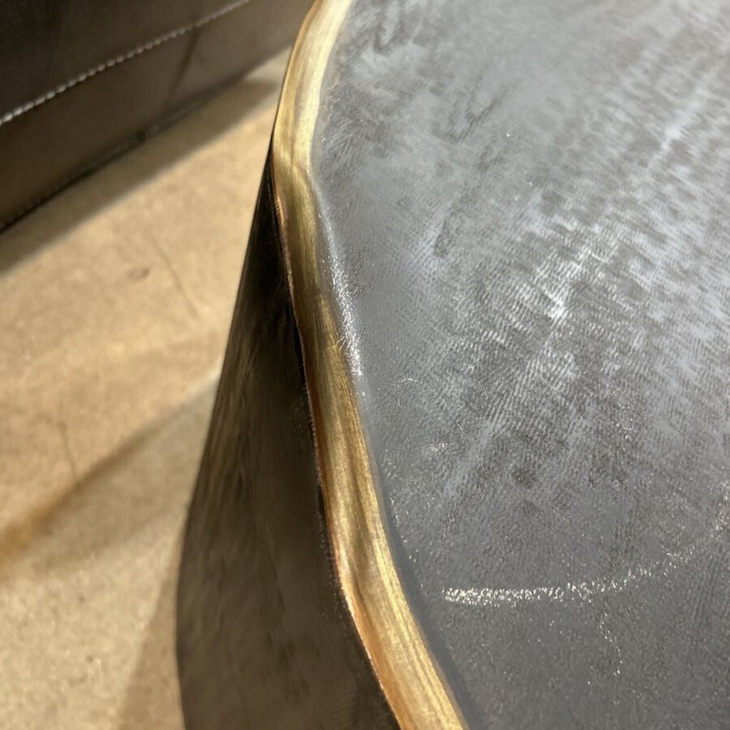 Tundra Round Steel Coffee Table - image-3