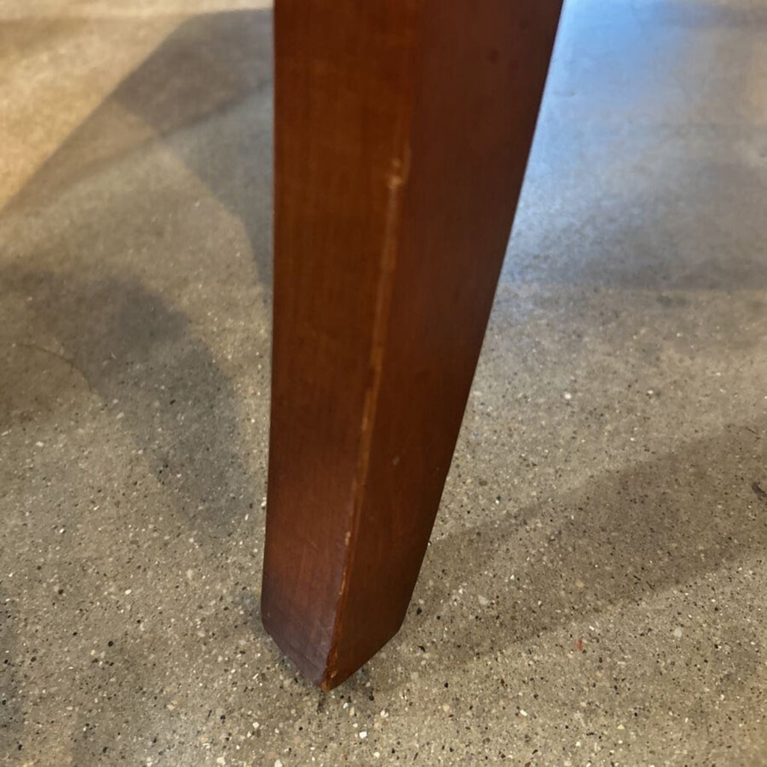 Crate & Barrel Sasha Nailhead Trim Dining Chair - image-4