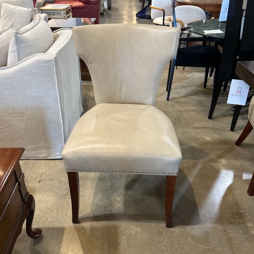 Used Crate & Barrel Sasha Nailhead Trim Dining Chair for sale on AptDeco