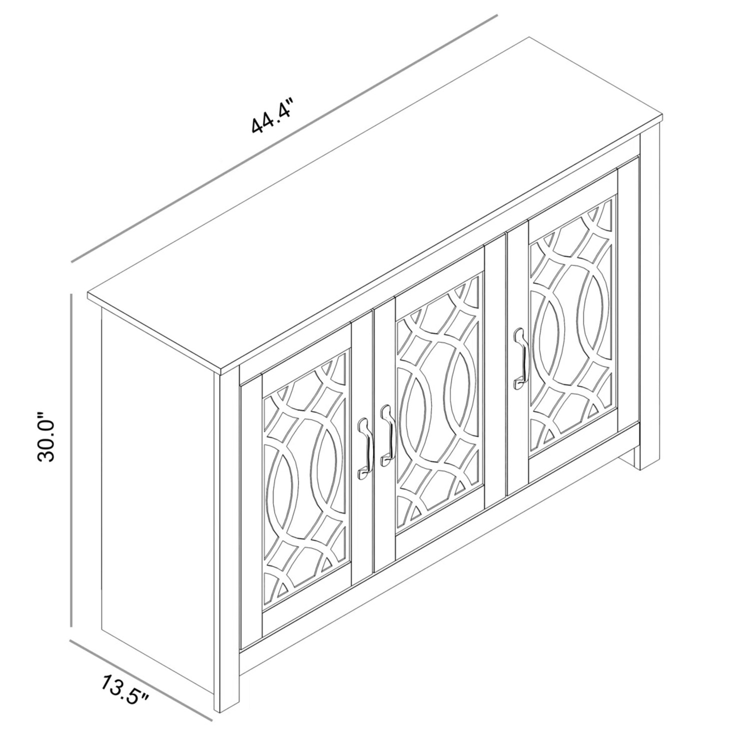 Eleana 16 Pair Shoe Storage Cabinet - image-2