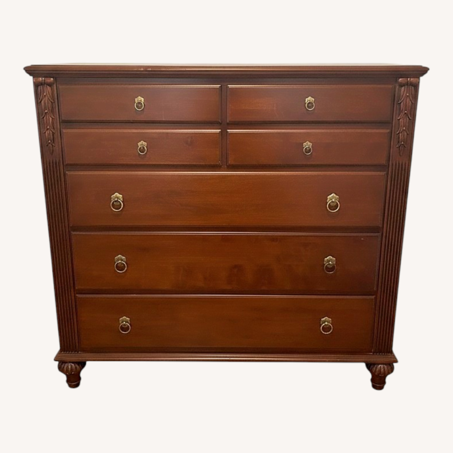 Ethan Allen "British Classics" Dawson Tall Dresser - image-0