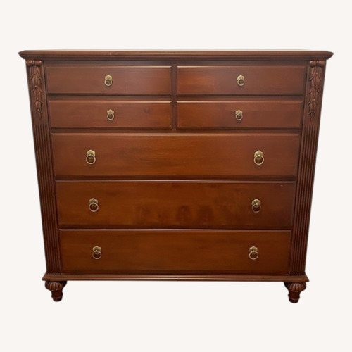 Used Ethan Allen "British Classics" Dawson Tall Dresser for sale on AptDeco